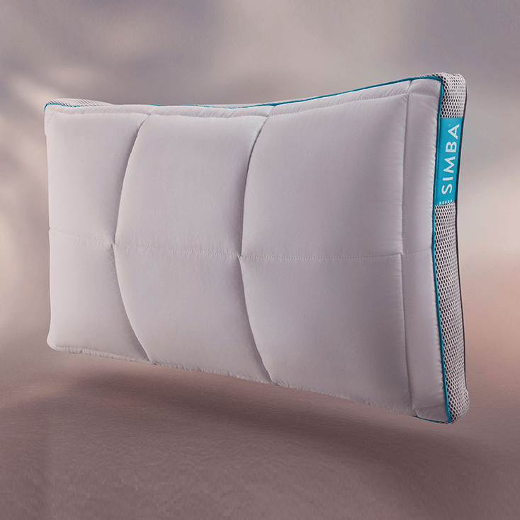 Image of Sleep Hybrid® Pillow by SIMBA, designed, produced or made in the UK. Buying this product supports a UK business, jobs and the local community.