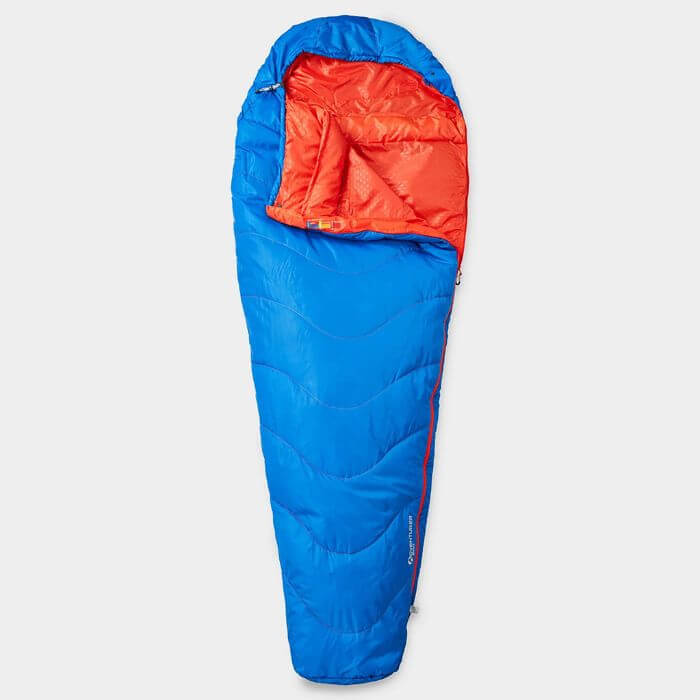 Image of Adventure 200 Sleeping Bag by Eurohike, designed, produced or made in the UK. Buying this product supports a UK business, jobs and the local community.