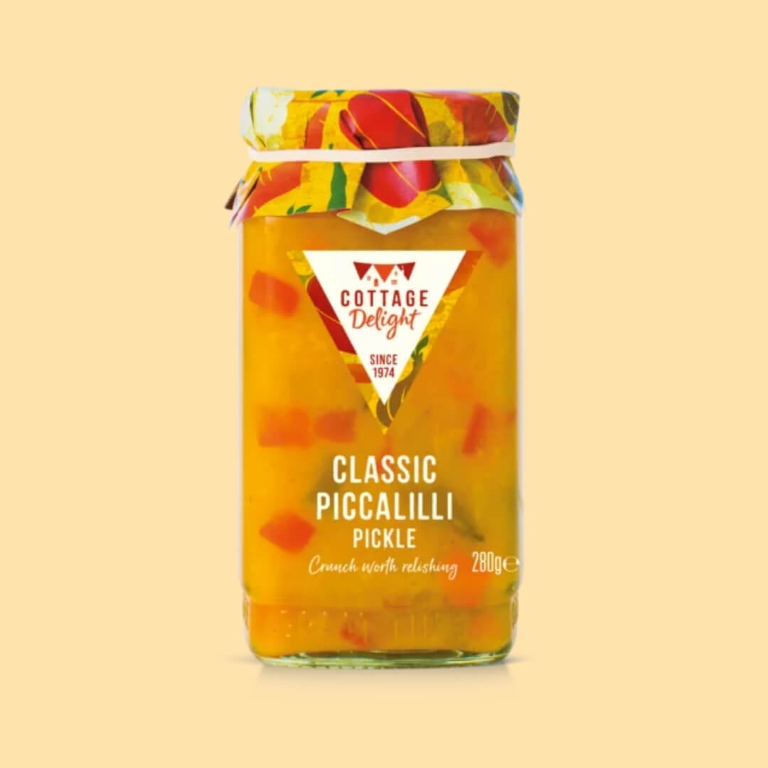 Image of Classic Piccallili Pickle by Cottage Delight, designed, produced or made in the UK. Buying this product supports a UK business, jobs and the local community.