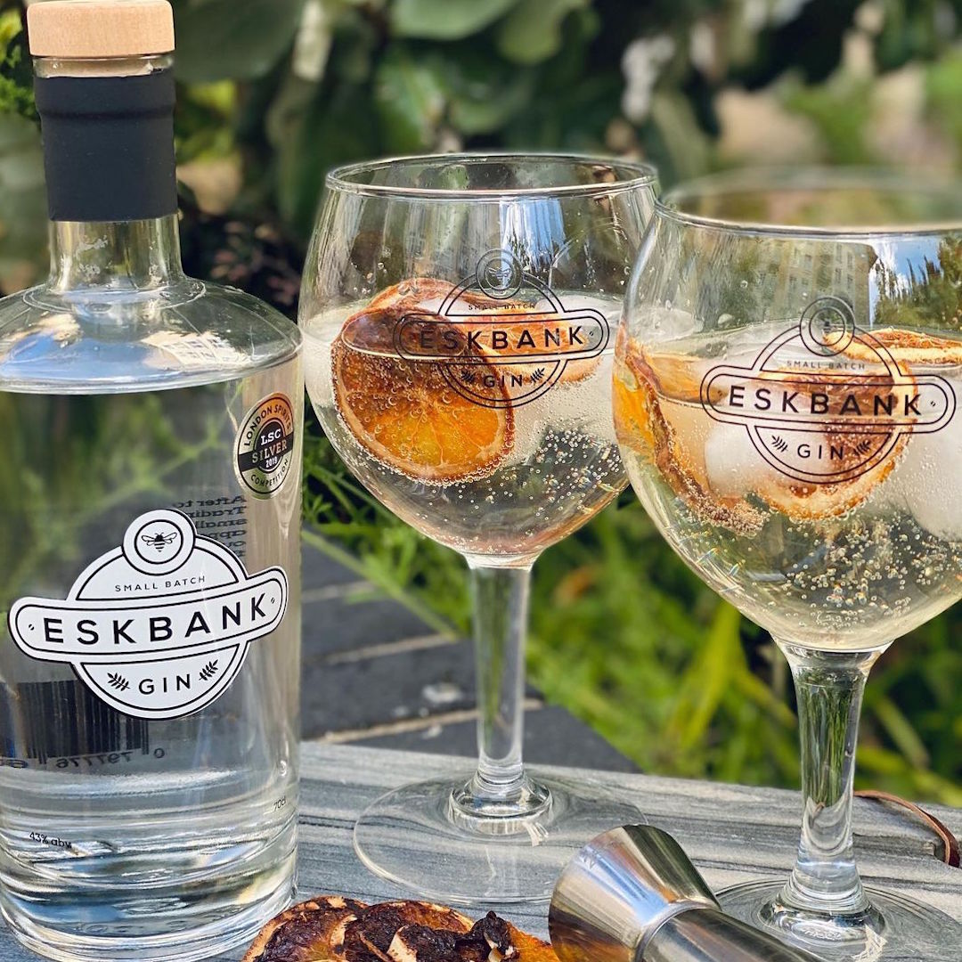 A glimpse of diverse products by Eskbank Gin, supporting the UK economy on YouK.