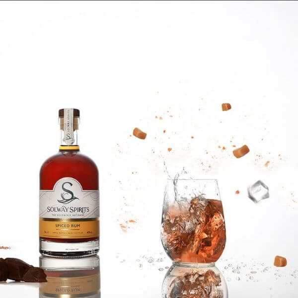 Image of Spiced Rum made in the UK by Solway Spirits. Buying this product supports a UK business, jobs and the local community