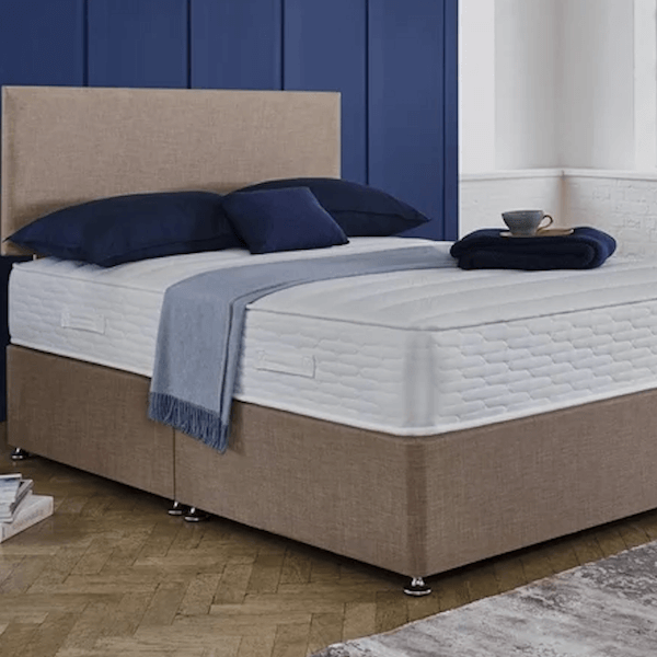 Image of Essentials Dream Coil Mattress made in the UK by Highgrove. Buying this product supports a UK business, jobs and the local community