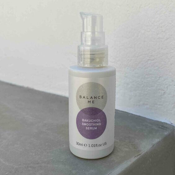 Image of Bakuchiol Smoothing Serum made in the UK by Balance Me. Buying this product supports a UK business, jobs and the local community