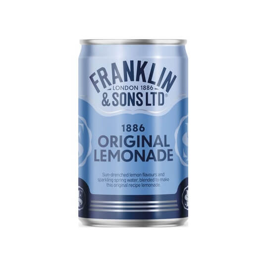Image of 1886 Original Lemonade | 24x150ml by Franklin & Sons, designed, produced or made in the UK. Buying this product supports a UK business, jobs and the local community.