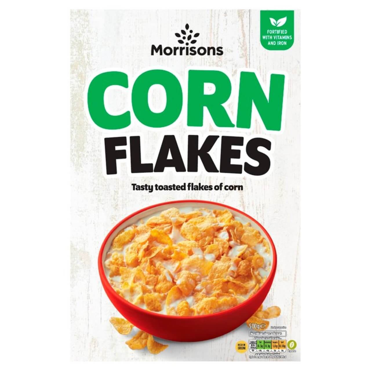 Image of Cornflakes made in the UK by Morrisons. Buying this product supports a UK business, jobs and the local community