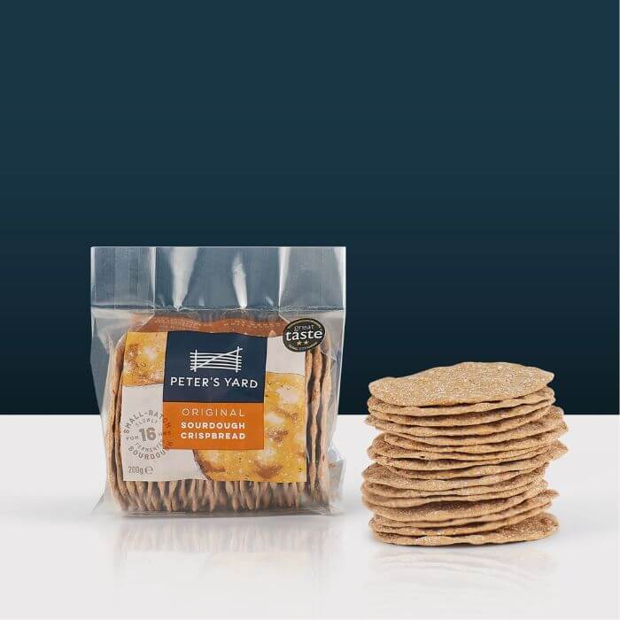 Image of Original Sourdough Crispbread made in the UK by Peter's Yard. Buying this product supports a UK business, jobs and the local community