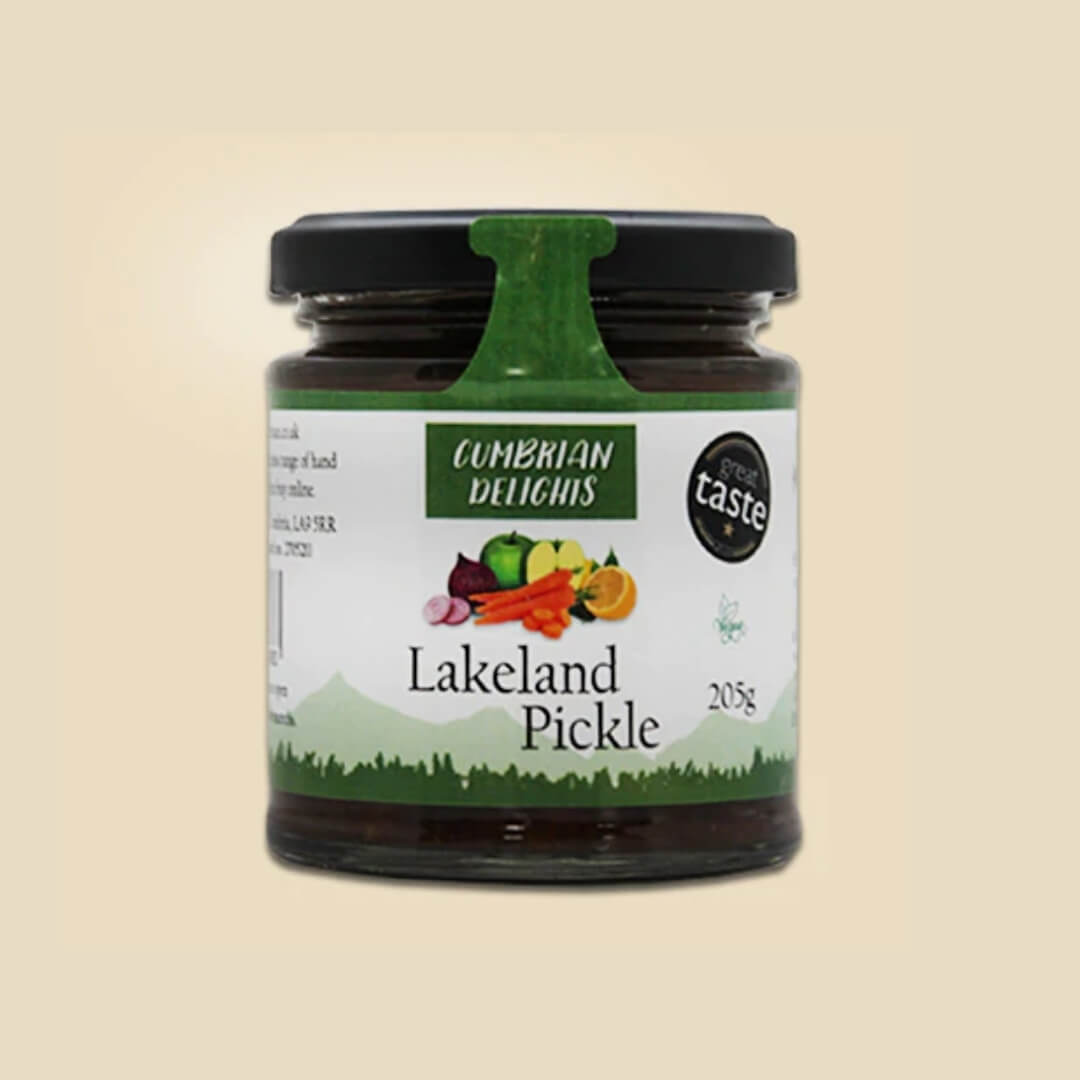 Image of Lakeland Pickle made in the UK by Cumbrian Delights. Buying this product supports a UK business, jobs and the local community