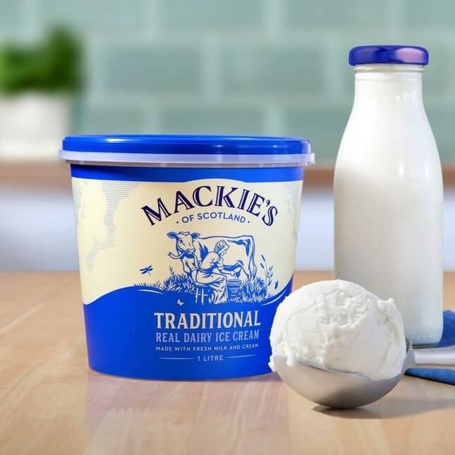 A glimpse of diverse products by Mackie's of Scotland, supporting the UK economy on YouK.