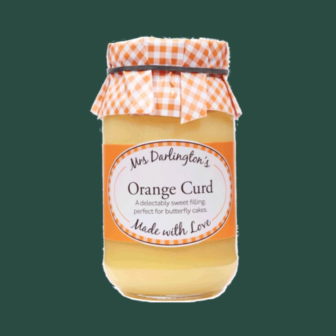 Image of Orange Curd made in the UK by Mrs Darlington's. Buying this product supports a UK business, jobs and the local community