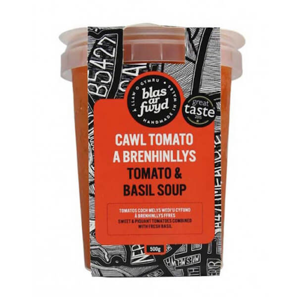 Image of Tomato & Basil made in the UK by Blas ar Fwyd. Buying this product supports a UK business, jobs and the local community