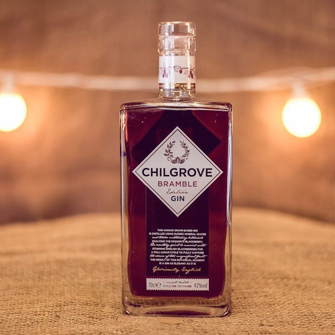Image of Bramble Gin by Chilgrove, designed, produced or made in the UK. Buying this product supports a UK business, jobs and the local community.
