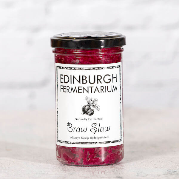Image of Braw Slaw made in the UK by Edinburgh Fermentarium. Buying this product supports a UK business, jobs and the local community
