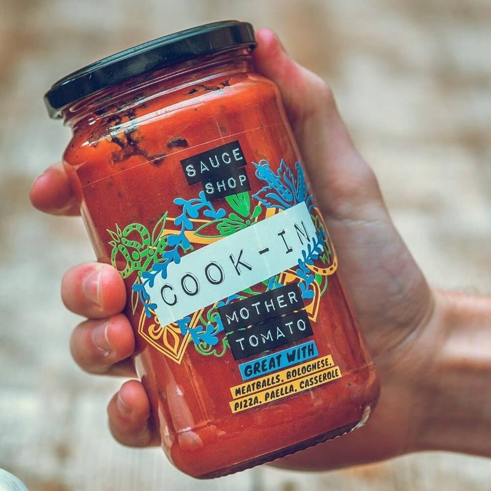 Image of Mother Tomato Simmer-Sauce made in the UK by Sauce Shop. Buying this product supports a UK business, jobs and the local community