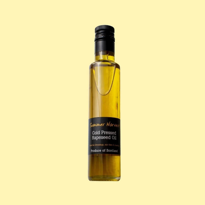 Image of Cold Pressed Rapeseed Oil made in the UK by Summer Harvest. Buying this product supports a UK business, jobs and the local community