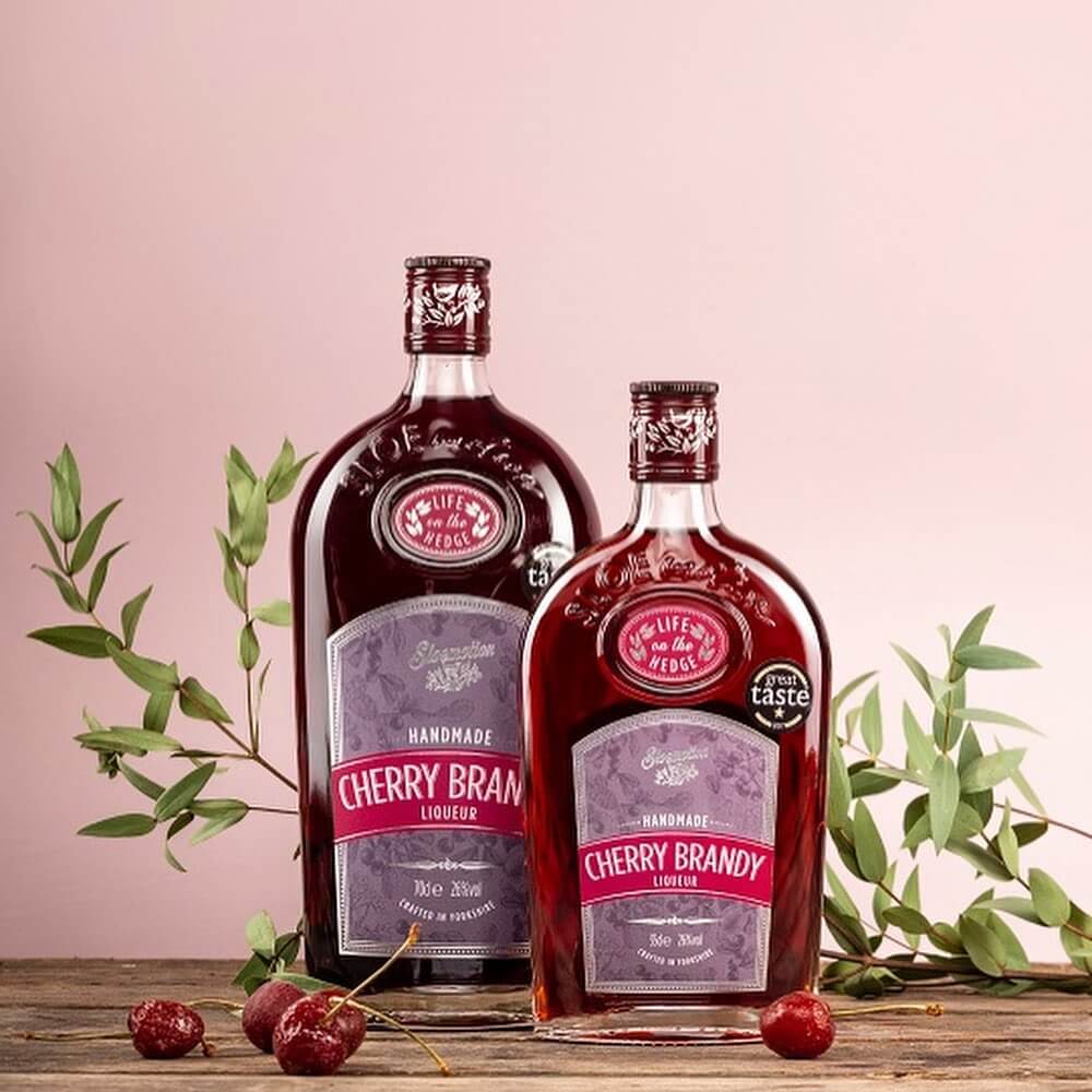 Image of Cherry Brandy made in the UK by Sloemotion. Buying this product supports a UK business, jobs and the local community