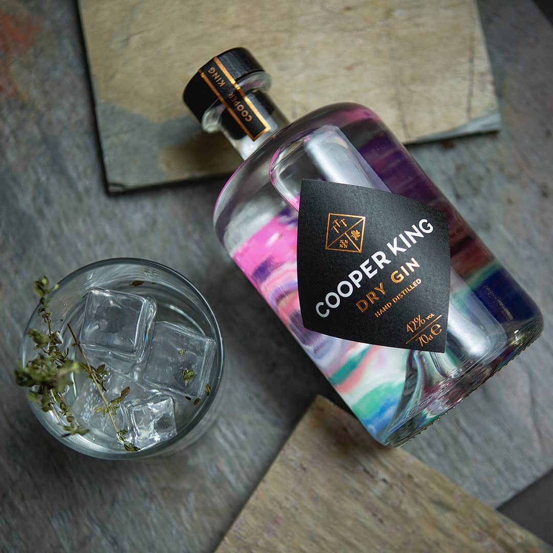 Image of Cooper King Dry Gin by Cooper King Distillery, designed, produced or made in the UK. Buying this product supports a UK business, jobs and the local community.