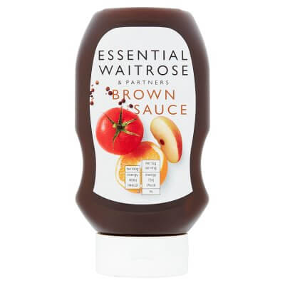 Image of Essential   Brown Sauce made in the UK by Waitrose. Buying this product supports a UK business, jobs and the local community