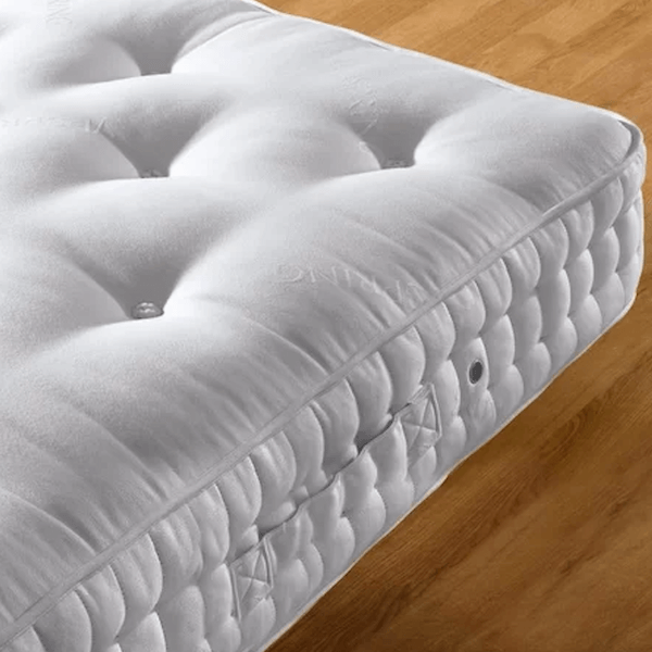 Image of Supreme Pocket Sprung Mattress by Vispring, designed, produced or made in the UK. Buying this product supports a UK business, jobs and the local community.