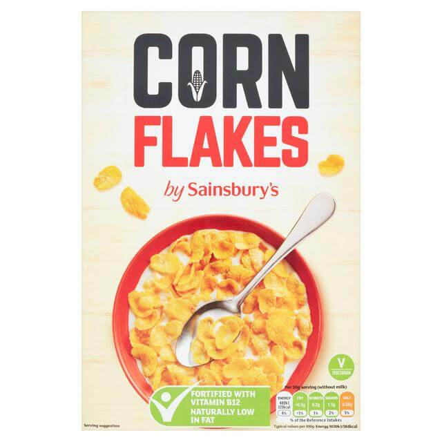 Image of Sainbury's Cornflakes made in the UK by Sainsbury's. Buying this product supports a UK business, jobs and the local community