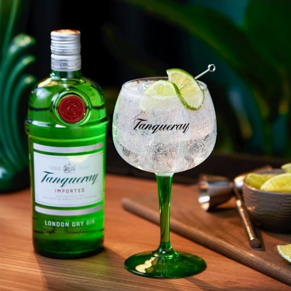 A glimpse of diverse products by Tanqueray, supporting the UK economy on YouK.