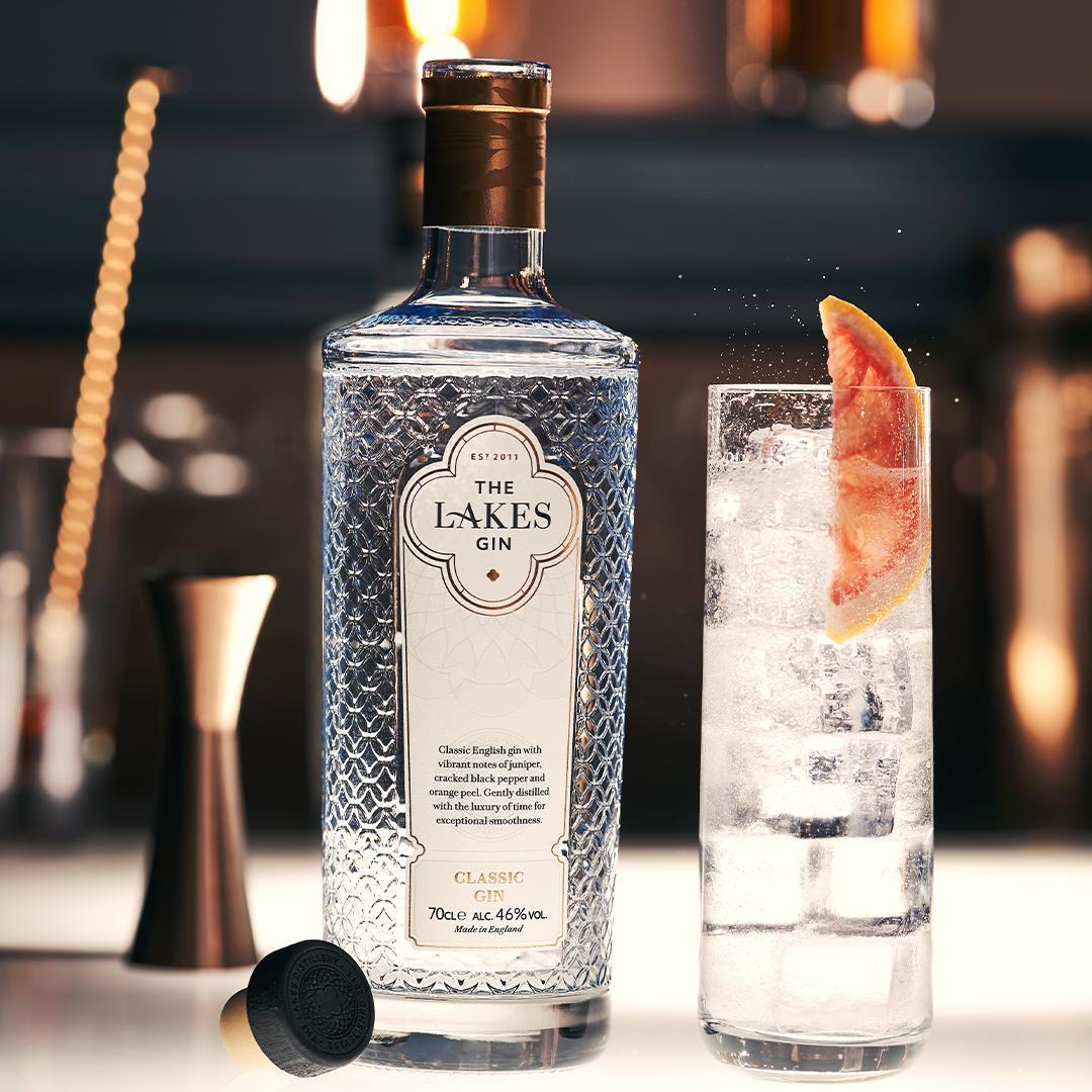 Image of The Lakes Gin by The Lakes Distillery, designed, produced or made in the UK. Buying this product supports a UK business, jobs and the local community.