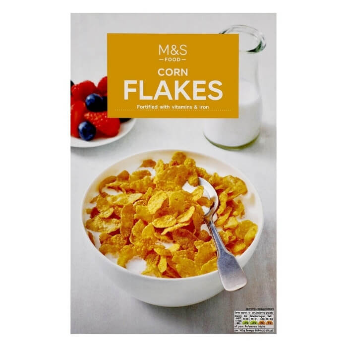 Image of M&S Corn Flakes made in the UK by Marks & Spencer Food. Buying this product supports a UK business, jobs and the local community