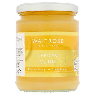 Image of Lemon Curd made in the UK by Waitrose. Buying this product supports a UK business, jobs and the local community
