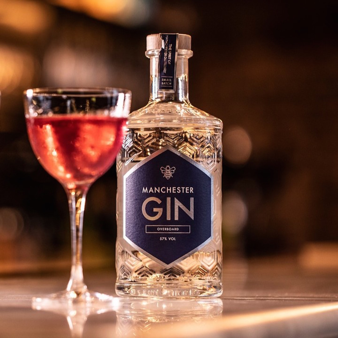 A glimpse of diverse products by Manchester Gin, supporting the UK economy on YouK.