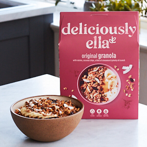 Image of Granola made in the UK by Deliciously Ella. Buying this product supports a UK business, jobs and the local community