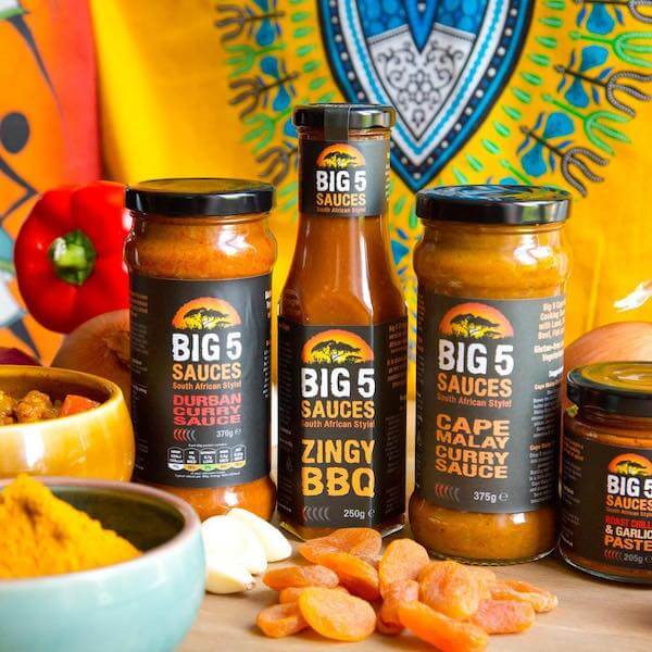 A glimpse of diverse products by Big 5 Sauces, supporting the UK economy on YouK.