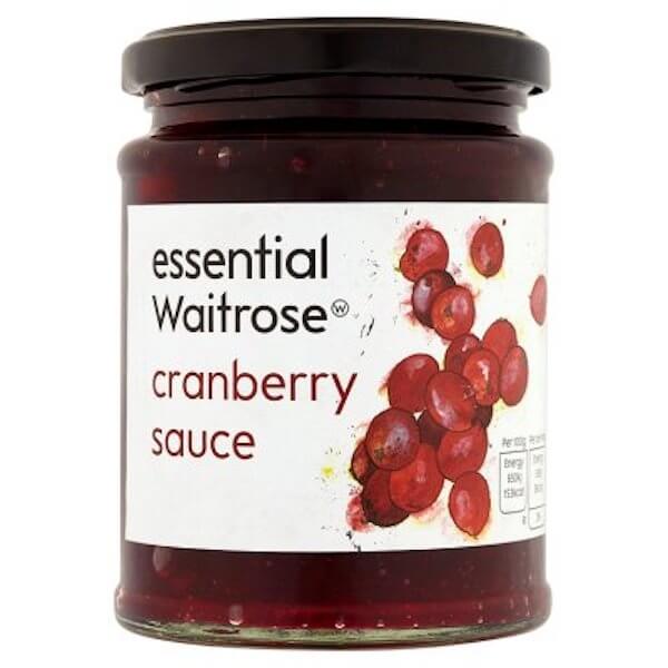Image of Cranberry Sauce made in the UK by Waitrose. Buying this product supports a UK business, jobs and the local community