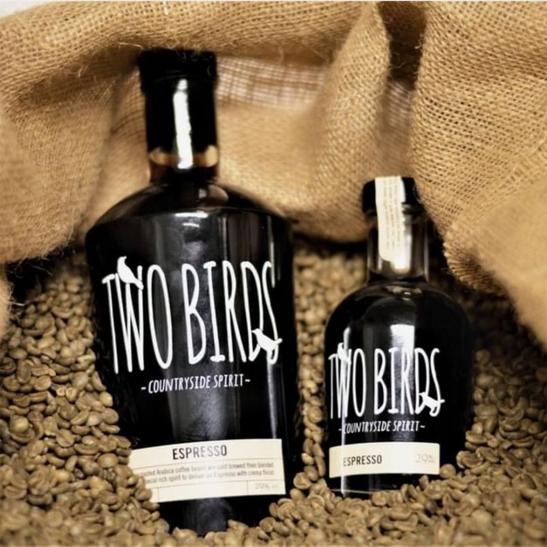 A glimpse of diverse products by Two Birds Spirits, supporting the UK economy on YouK.