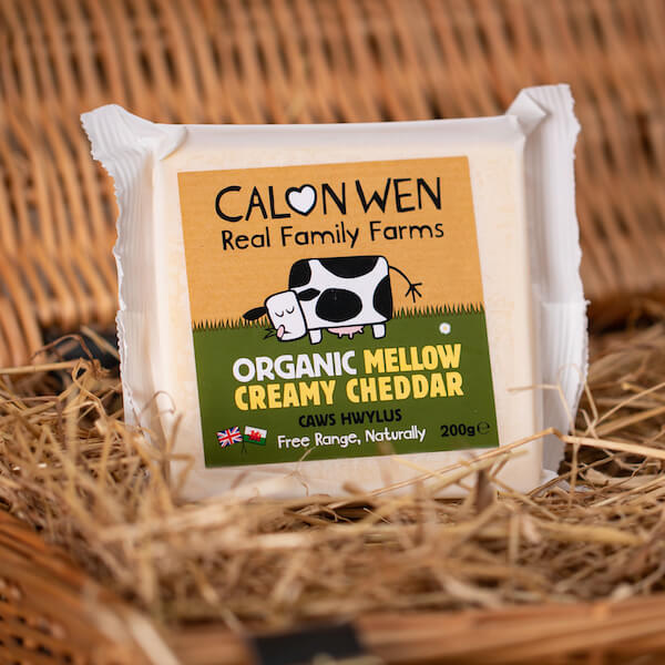 Image of Cheddar made in the UK by Calon Wen. Buying this product supports a UK business, jobs and the local community