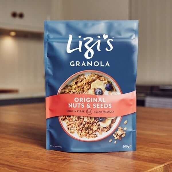 Image of Granola made in the UK by Lizi's. Buying this product supports a UK business, jobs and the local community
