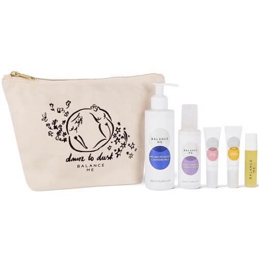 Image of Dawn to Dusk Skincare Set made in the UK by Balance Me. Buying this product supports a UK business, jobs and the local community