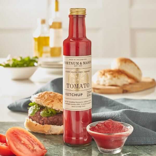 Image of Tomato Sauce by Fortnum & Mason, designed, produced or made in the UK. Buying this product supports a UK business, jobs and the local community.