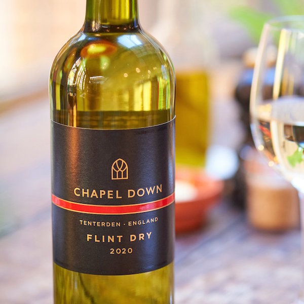 Image of Flint Dry by Chapel Down, designed, produced or made in the UK. Buying this product supports a UK business, jobs and the local community.