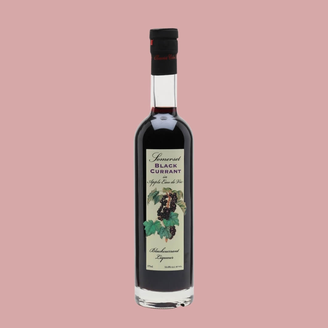Image of Somerset Blackcurrant Liqueur made in the UK by Somerset Cider Brandy Co.. Buying this product supports a UK business, jobs and the local community