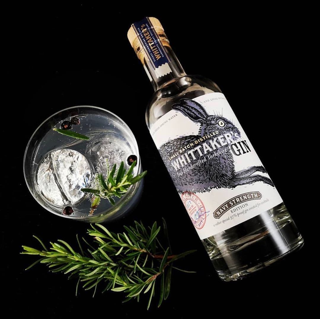 Image of Whittaker's Navy Strength Gin made in the UK by Whittaker's Gin. Buying this product supports a UK business, jobs and the local community