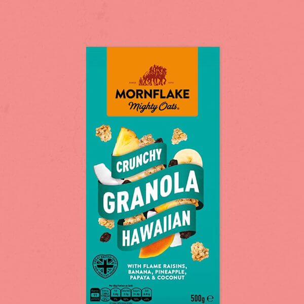 Image of Oat Granola by Mornflake, designed, produced or made in the UK. Buying this product supports a UK business, jobs and the local community.