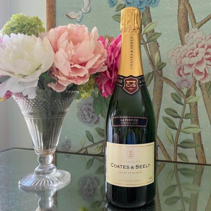 Image of Blanc de Blancs 2009 Vintage 'La Perfide' by Coates & Seely, designed, produced or made in the UK. Buying this product supports a UK business, jobs and the local community.