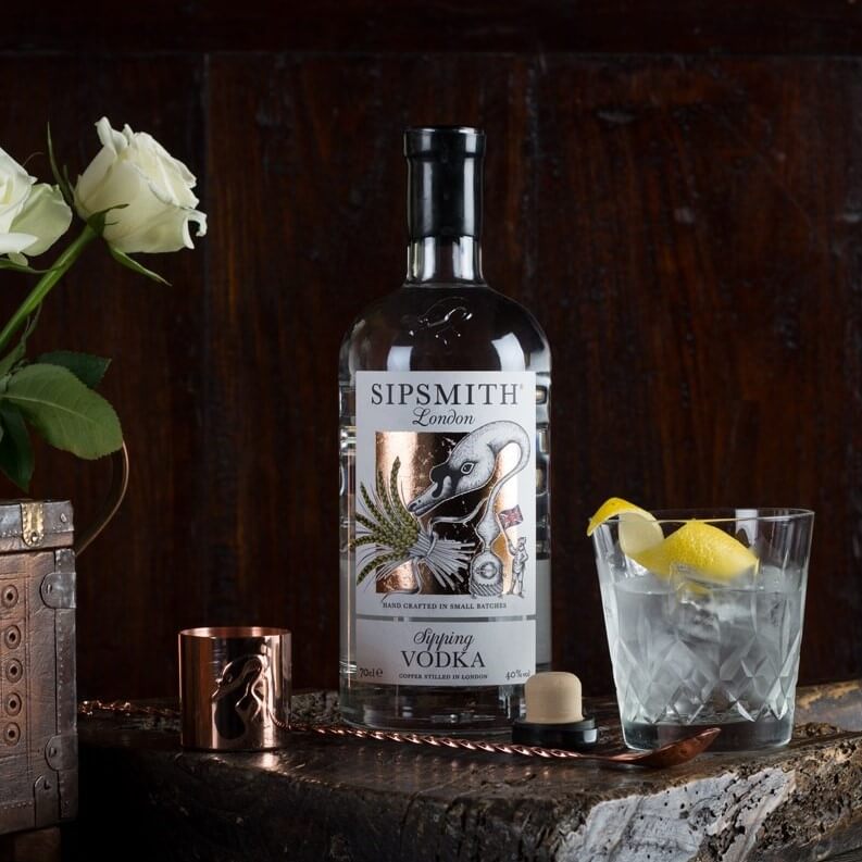 Image of Sipping Vodka by Sipsmith for Vodka, designed, produced or made in the UK. Buying this product supports a UK business, jobs and the local community.