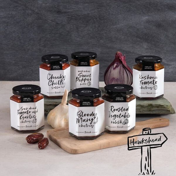 A glimpse of diverse products by Hawkshead Relish Company, supporting the UK economy on YouK.