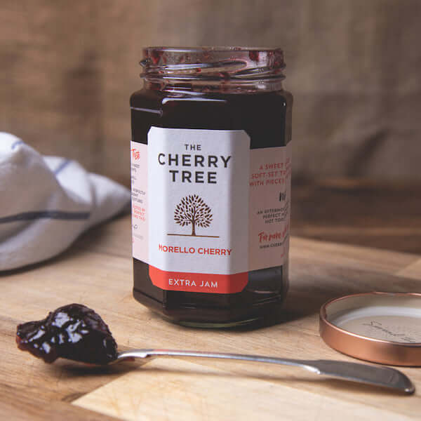 Image of Cherry Jam made in the UK by The Cherry Tree. Buying this product supports a UK business, jobs and the local community