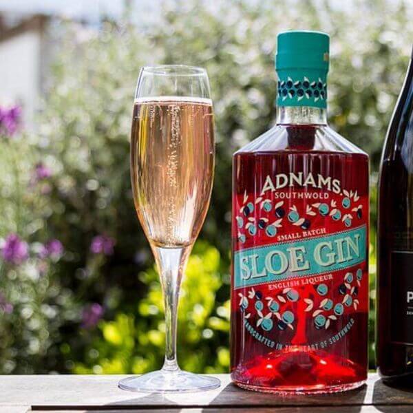 Image of Sloe Gin by Adnams, designed, produced or made in the UK. Buying this product supports a UK business, jobs and the local community.