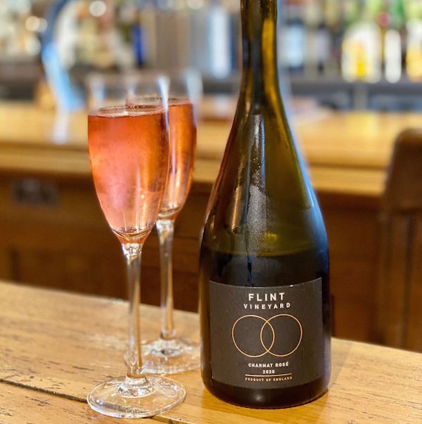 Image of Rosé made in the UK by Flint Vineyard. Buying this product supports a UK business, jobs and the local community