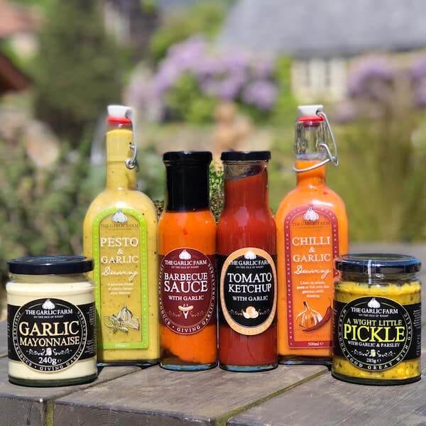 A glimpse of diverse products by The Garlic Farm, supporting the UK economy on YouK.