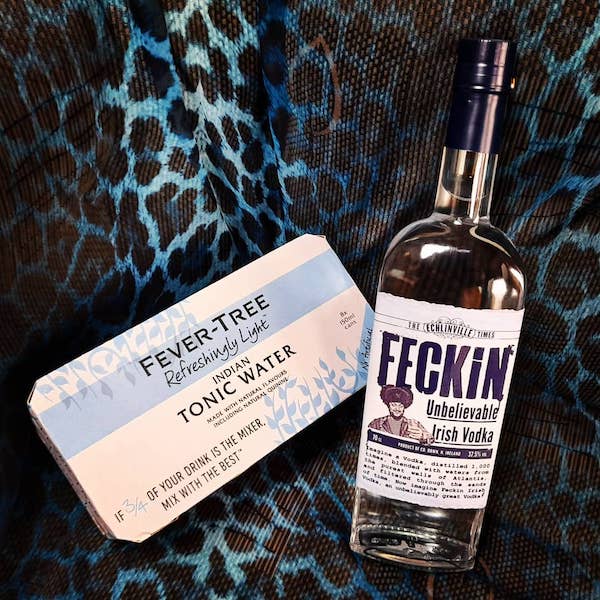 A glimpse of diverse products by Feckin Drinks Co, supporting the UK economy on YouK.