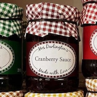 Image of Cranberry Sauce by Mrs Darlington's, designed, produced or made in the UK. Buying this product supports a UK business, jobs and the local community.