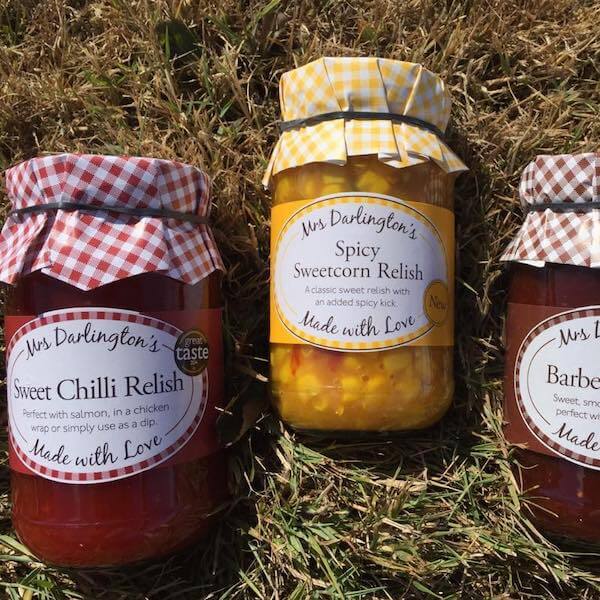 Image of Relish by Mrs Darlington's, designed, produced or made in the UK. Buying this product supports a UK business, jobs and the local community.